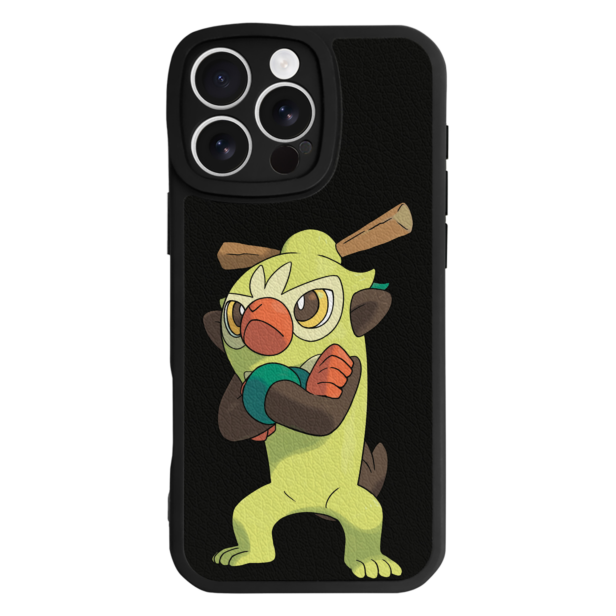 （画像用） ポケットモンスター Pokémon 【iPhone 16シリーズ対応】シリコンスマホケース（レザー調） 材質：シリコン